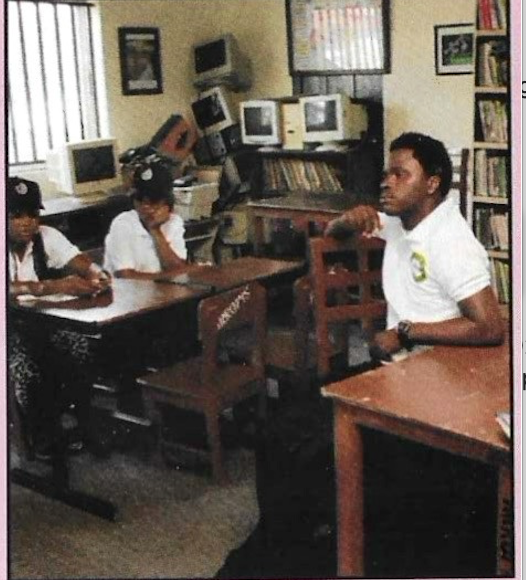 KUTH volunteers spending time with the children