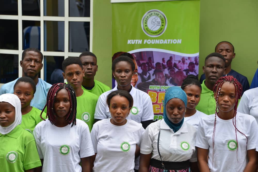 School supplies given to students