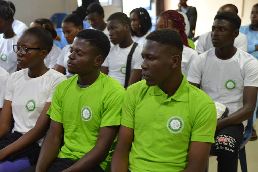 Students Listening Intently