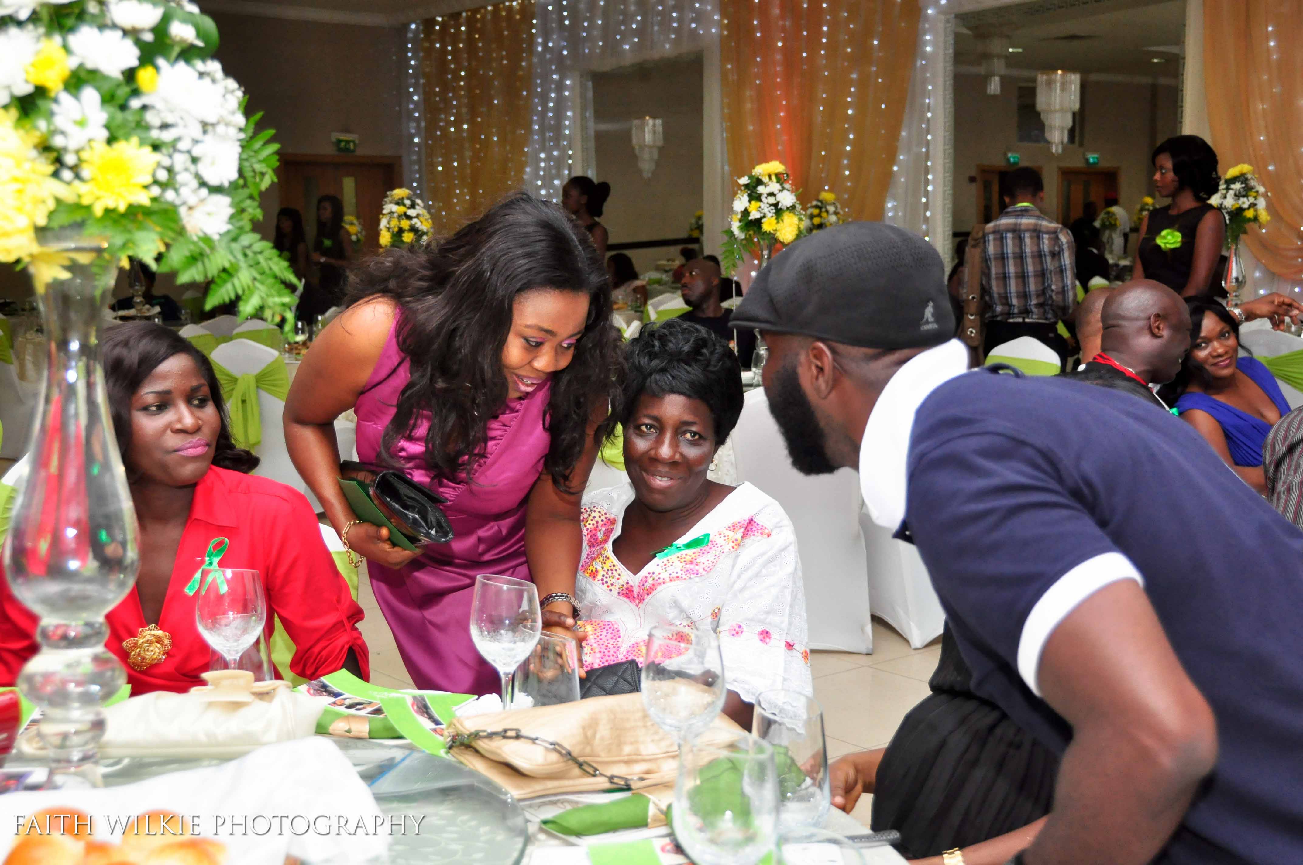 Cross-sector audience at the dinner