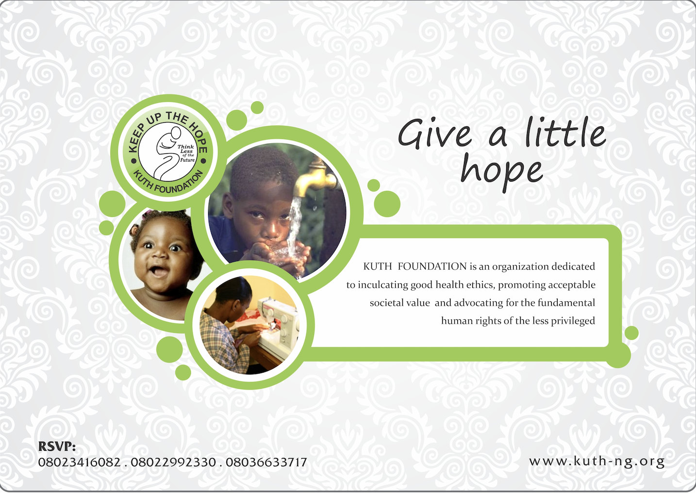 Give a little hope — KUTH Foundation