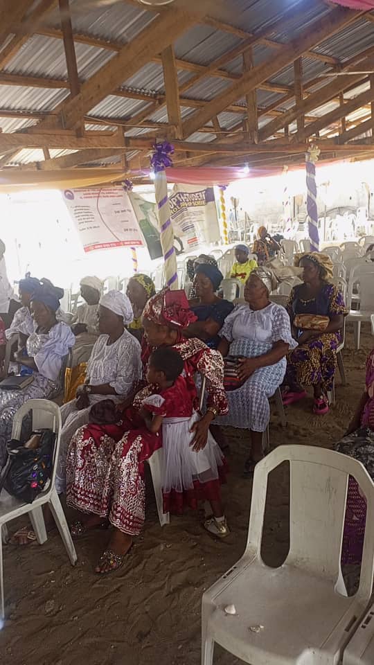 Widows seated at a KUTH gathering