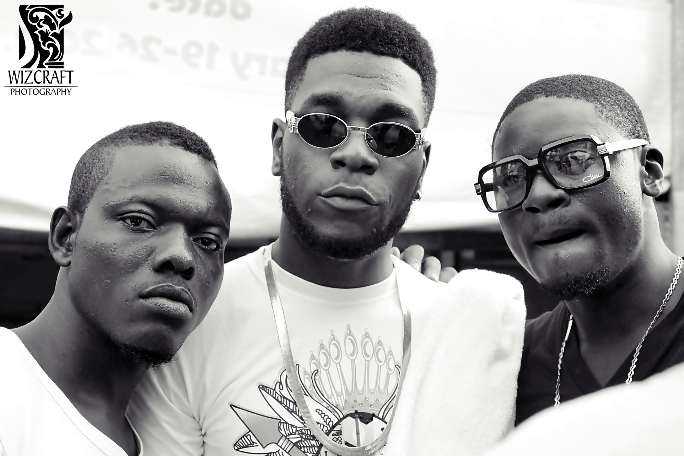 Burna Boy (center) at KUTH Soccer Fiesta 2013