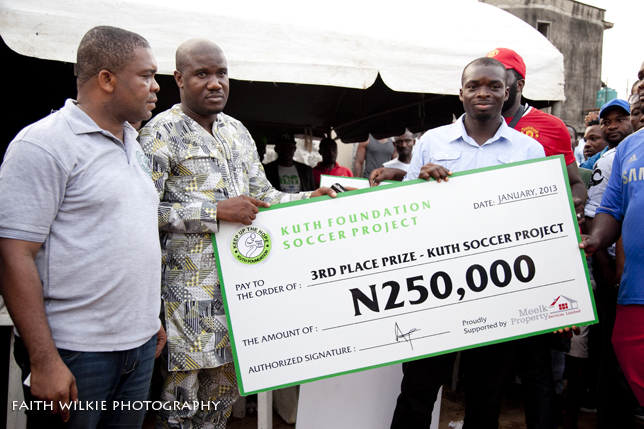 3rd Place — ₦250,000 dummy cheque