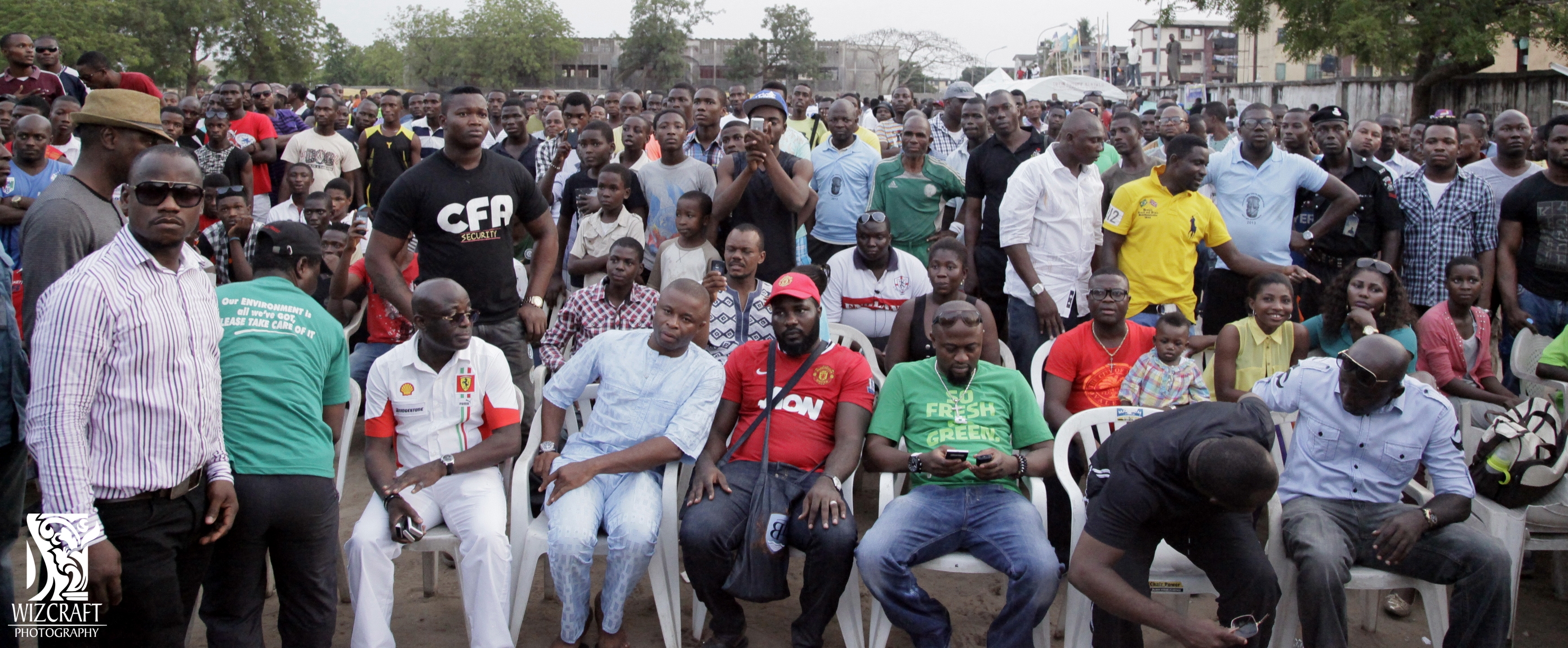 Massive crowd at Soccer Fiesta 2013