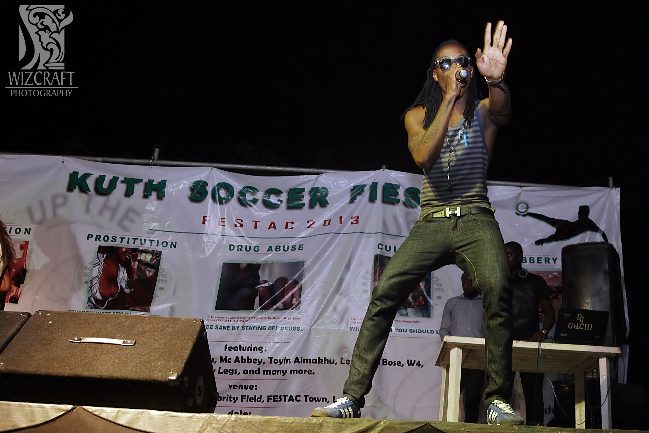 Live performance at FESTAC 2013
