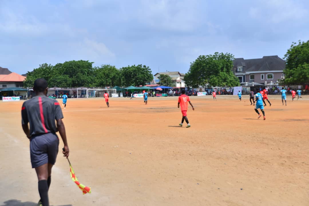 Match action at Soccer Fiesta 2019