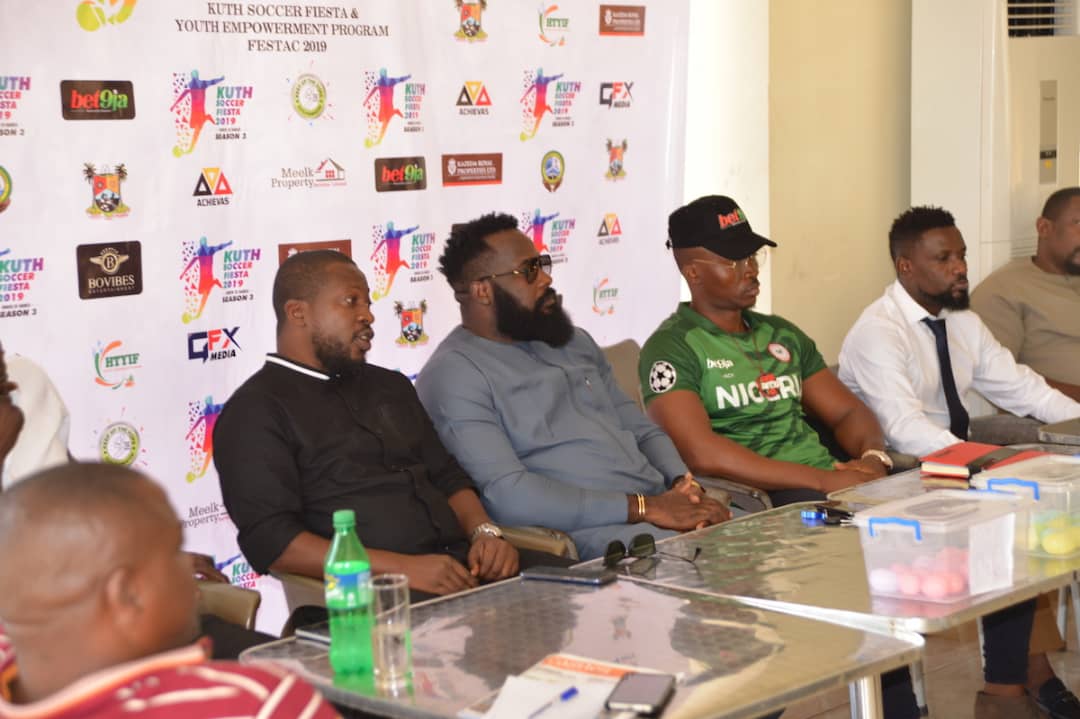 Panel members during the press briefing